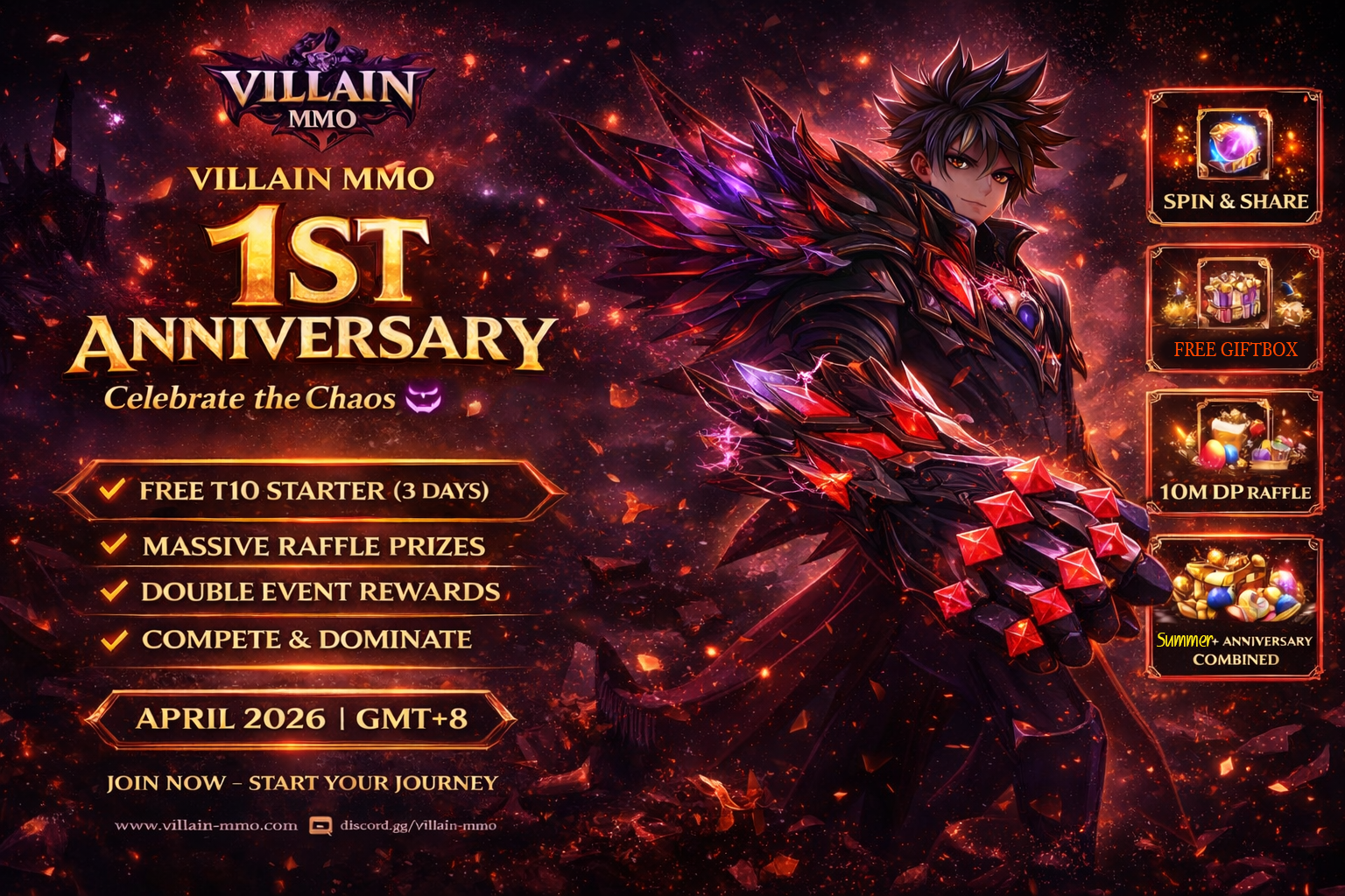 1st Anniverysary Celebration